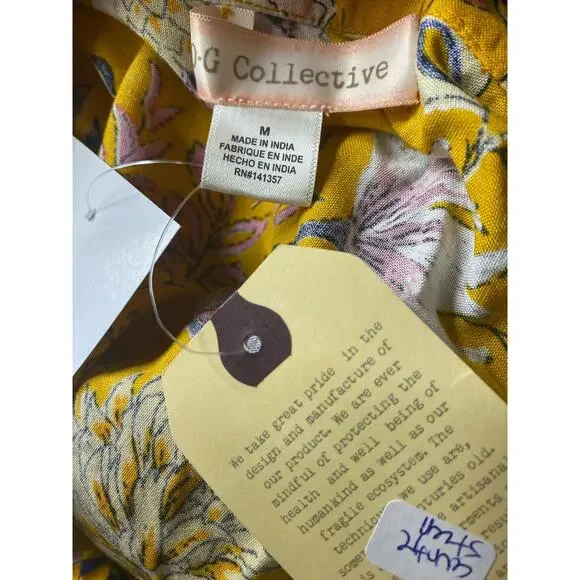 Band of Gypsies Collective Women's Size Medium Fit Flare Mini Flounced Dress NWT - Picture 4 of 7